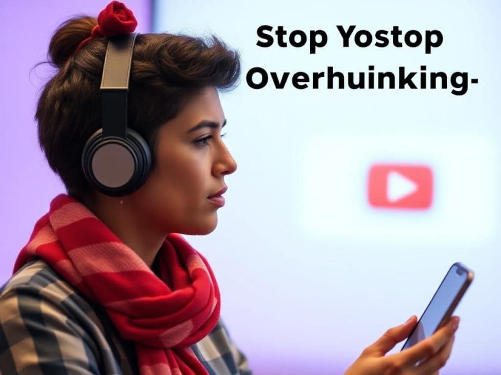 How To Stop Overthinking And Finally Start Your YouTube Channel