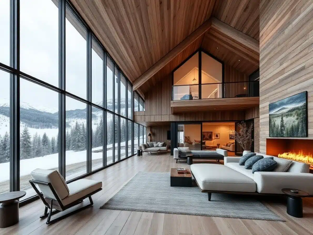 This Scandinavian Chalet Is A Masterpiece of Modern Interior Design