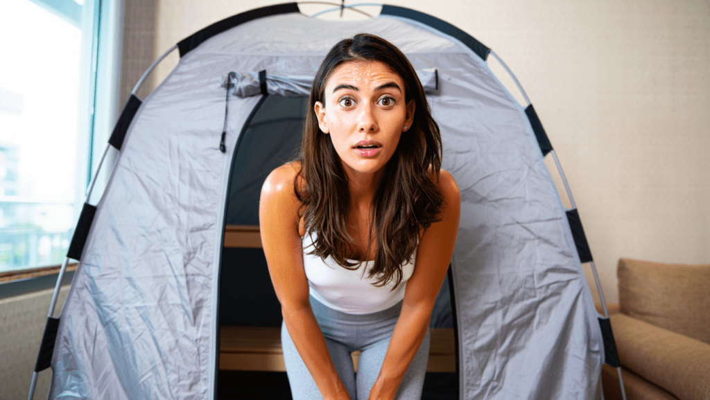 I Tried An At-Home Portable Sauna — But Did It Actually Make Me Sweat?