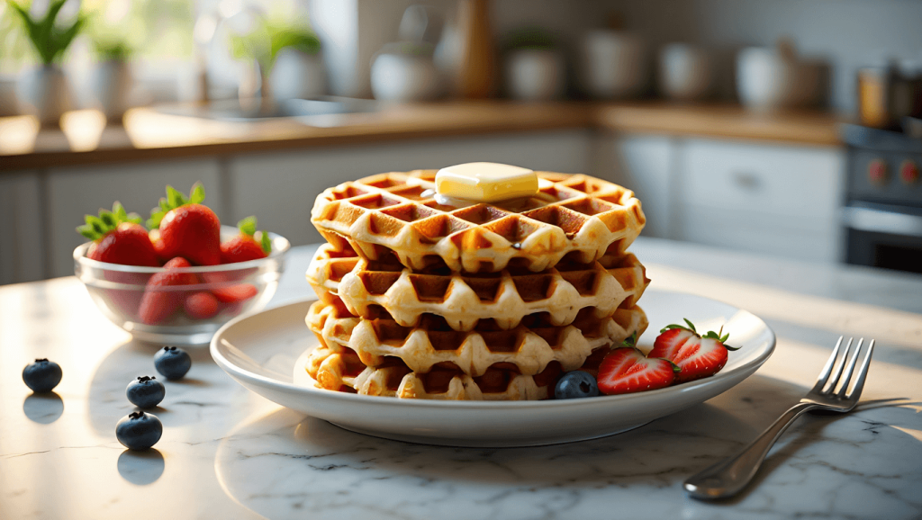 These Fluffy Doctor-Approved Waffles Pack 32 Grams Of Protein