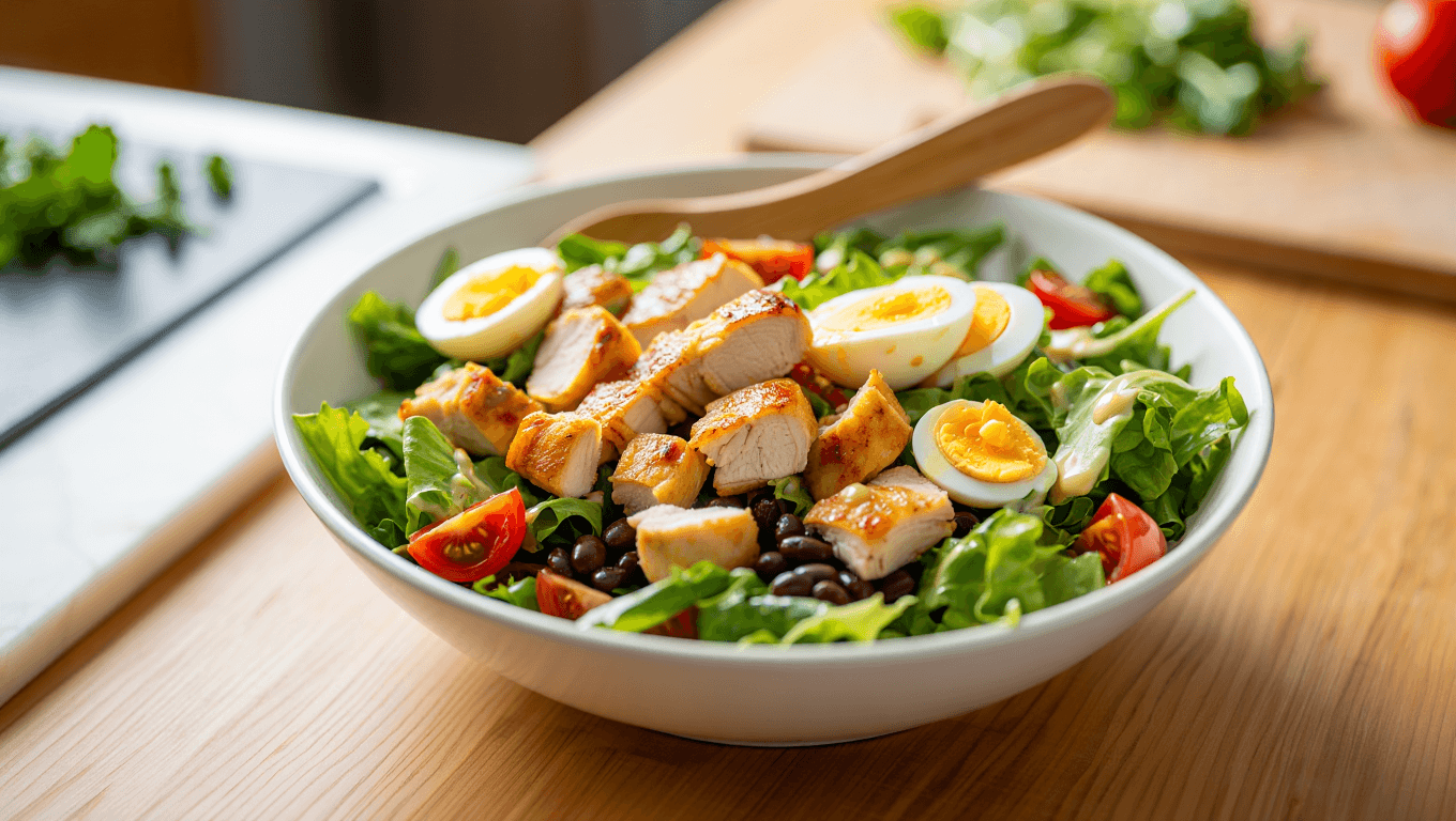 Turn Your Salad Into A Meal With 30+ Grams Of Protein With This Formula