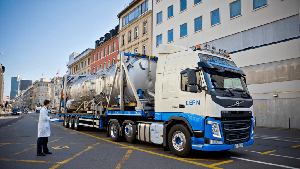 Geneva's CERN Transports Antimatter — in a Volvo Truck
