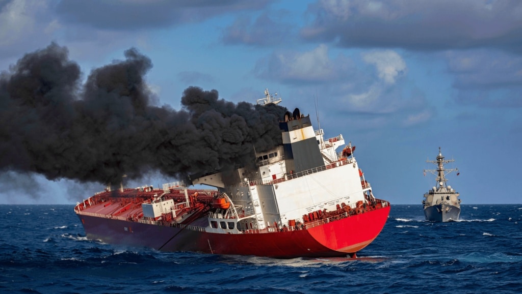 Mideast Shipping Crisis Widens With More Tankers Hit in Gulf