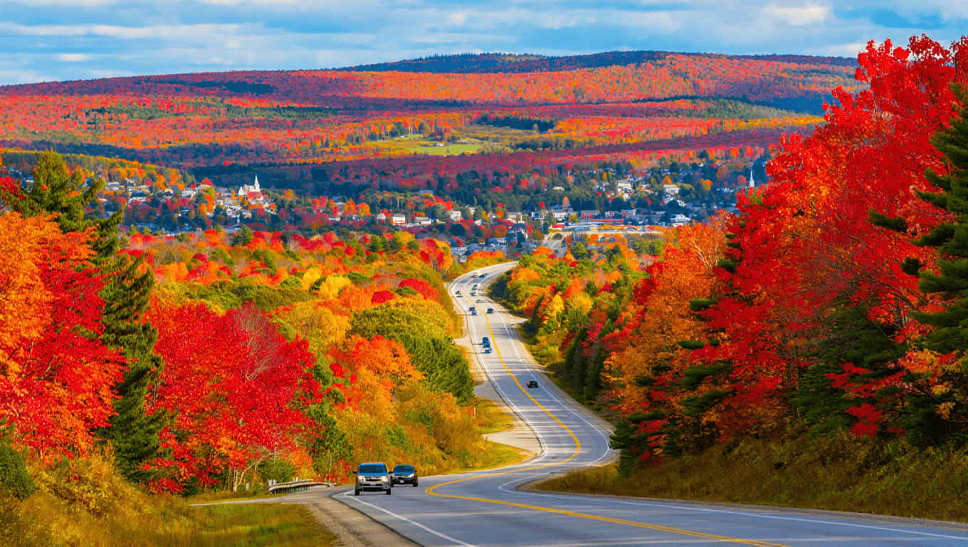 The perfect New England fall foliage road trip