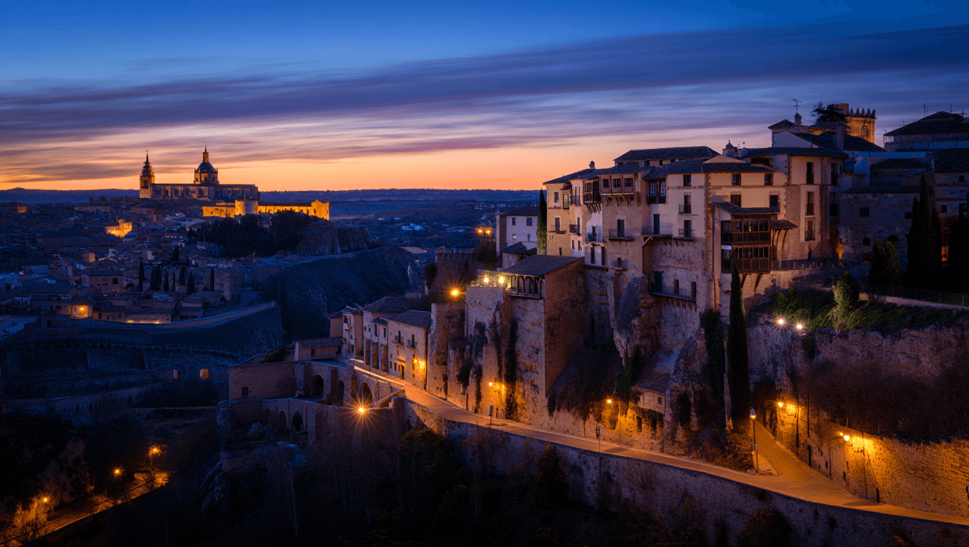 Architectural wonders of Cuenca and Toledo