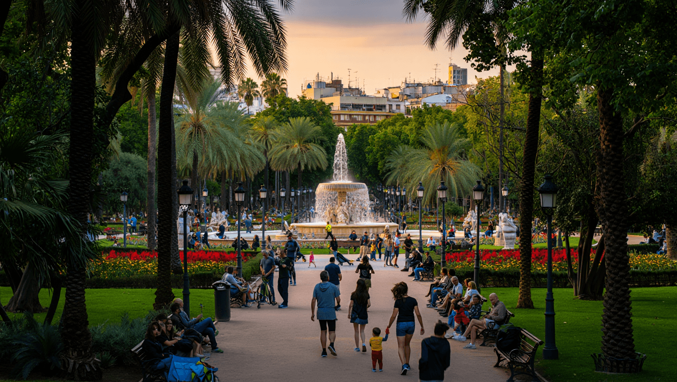 Valencia’s stunning parks and outdoor spaces