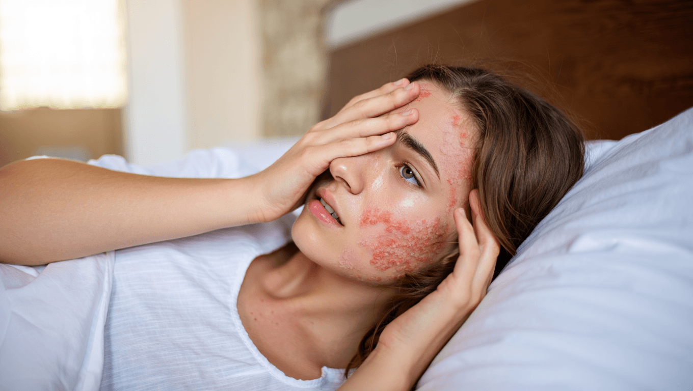 This Common Skin Condition May Be Affecting More Than Sleep