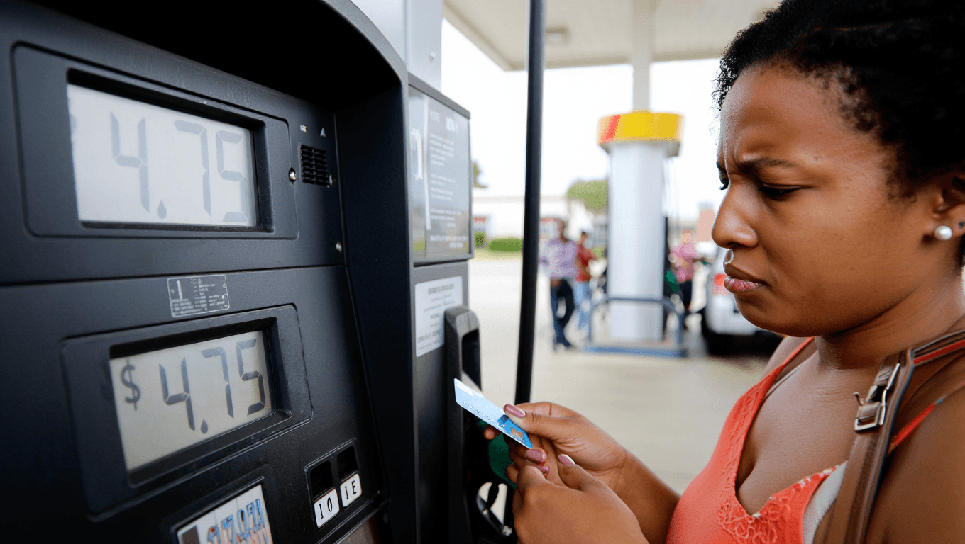 Gasoline Costs 50% More Than It Did Before the Iran War