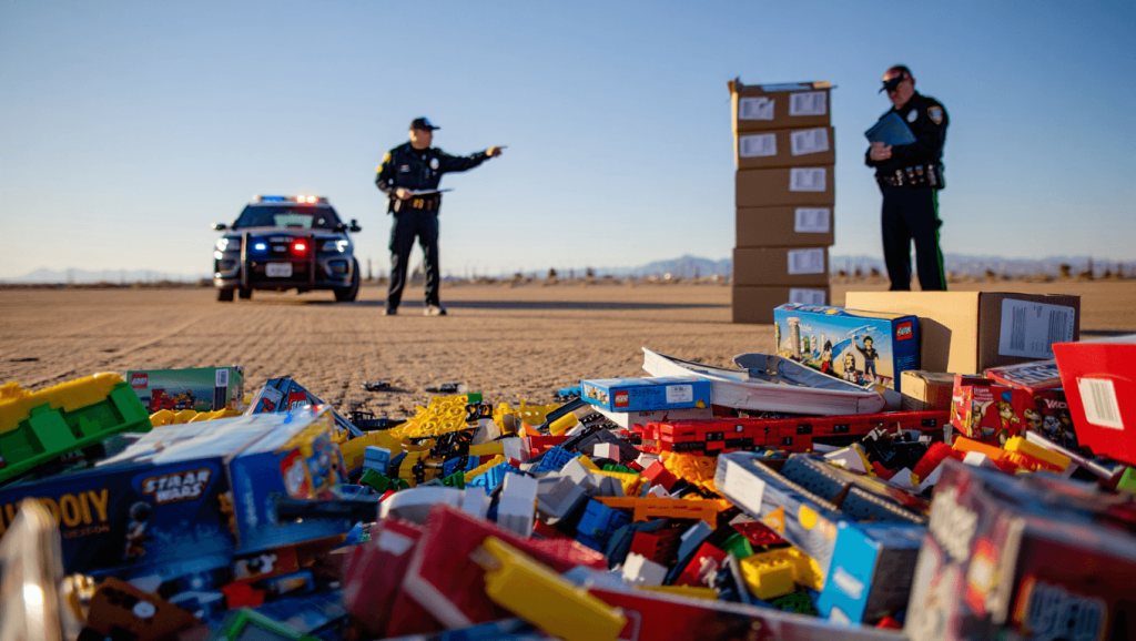 Desert Discovery Reveals $1 Million Lego Cargo Theft