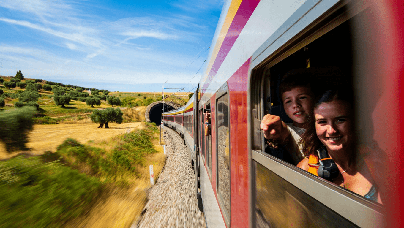 Taking the high-speed train from Madrid to Barcelona