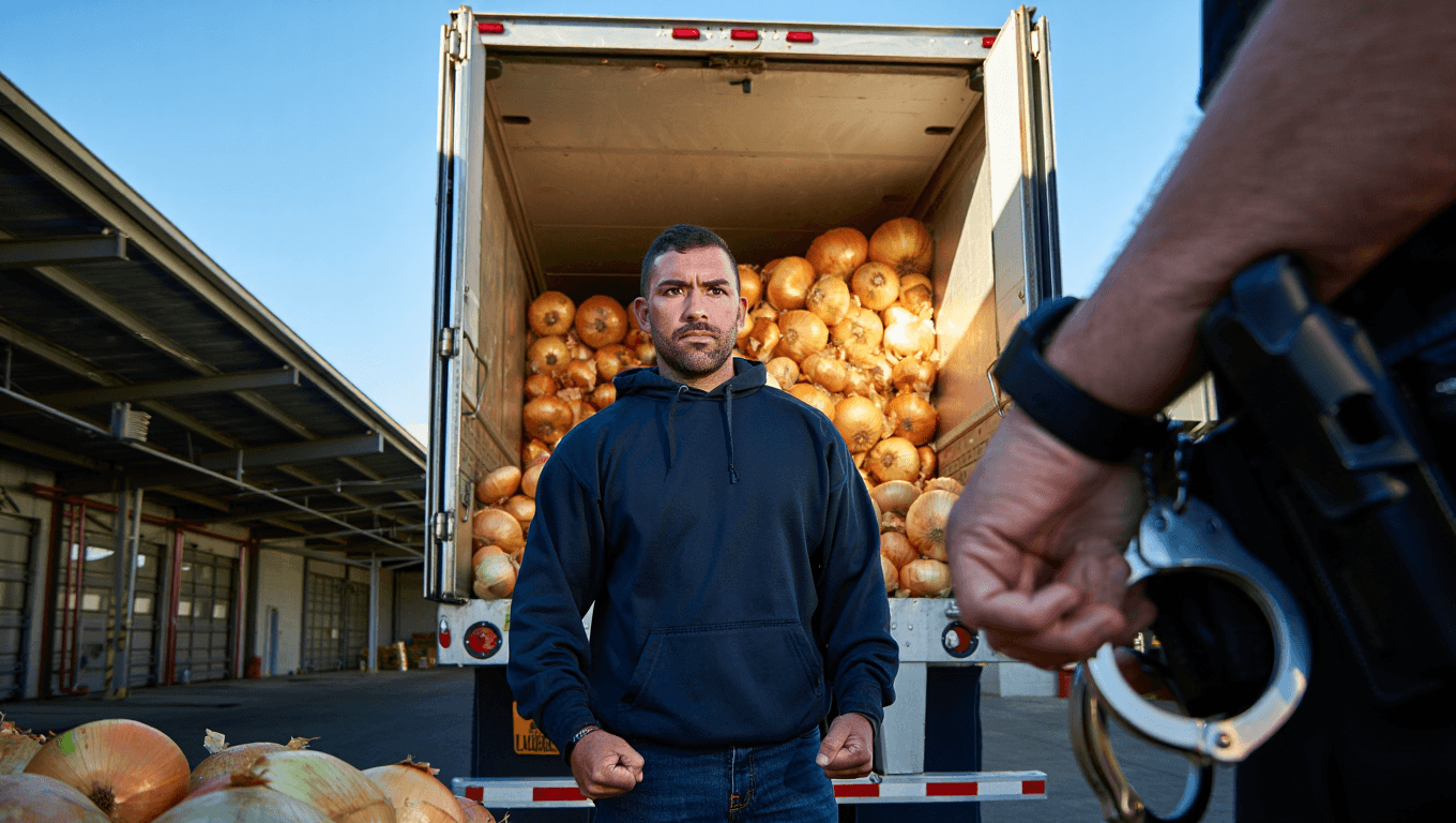 Florida Man Faces Federal Charges in Onion Cargo Theft